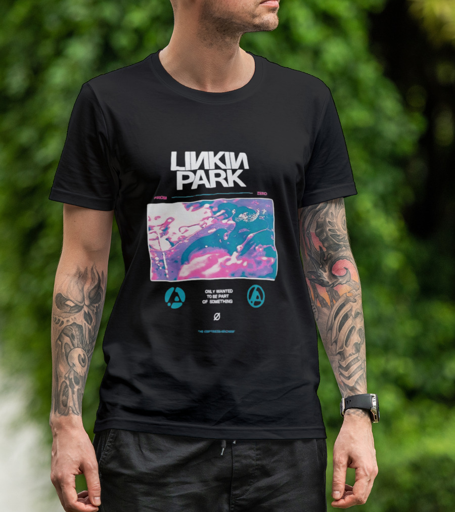 Linkin Park From 2000 Only Wanted To Be Part Of Something T-Shirt