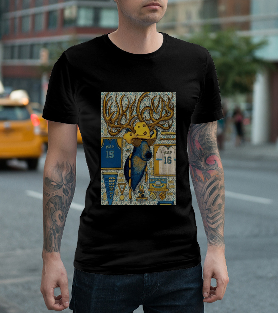 Luke Combs May 15 16 Green Bay Lambeau Field Rock Concert Decor T-Shirt