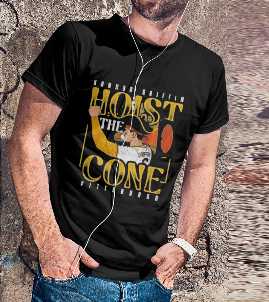 Konnor Griffin Hoist The Cone Pittsburgh T-Shirt