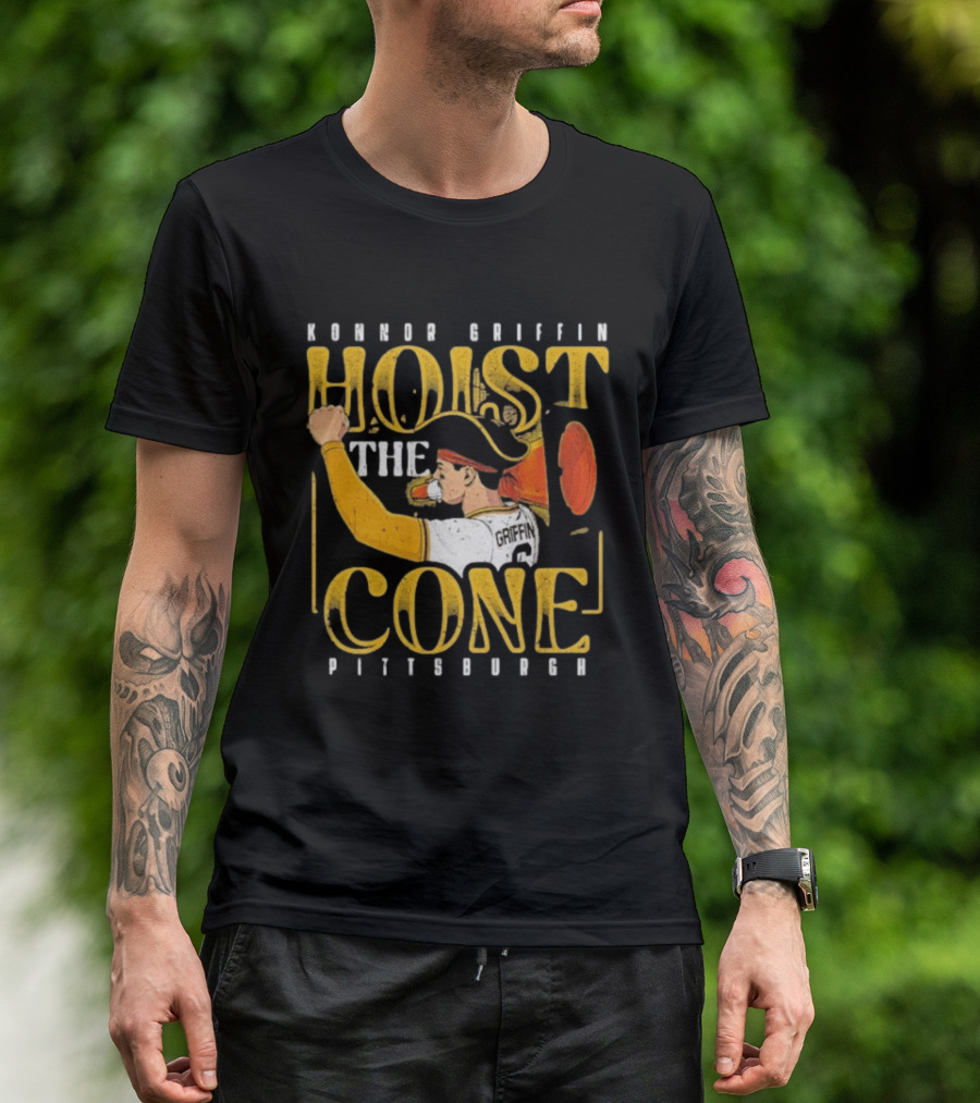 Konnor Griffin Hoist The Cone Pittsburgh T-Shirt