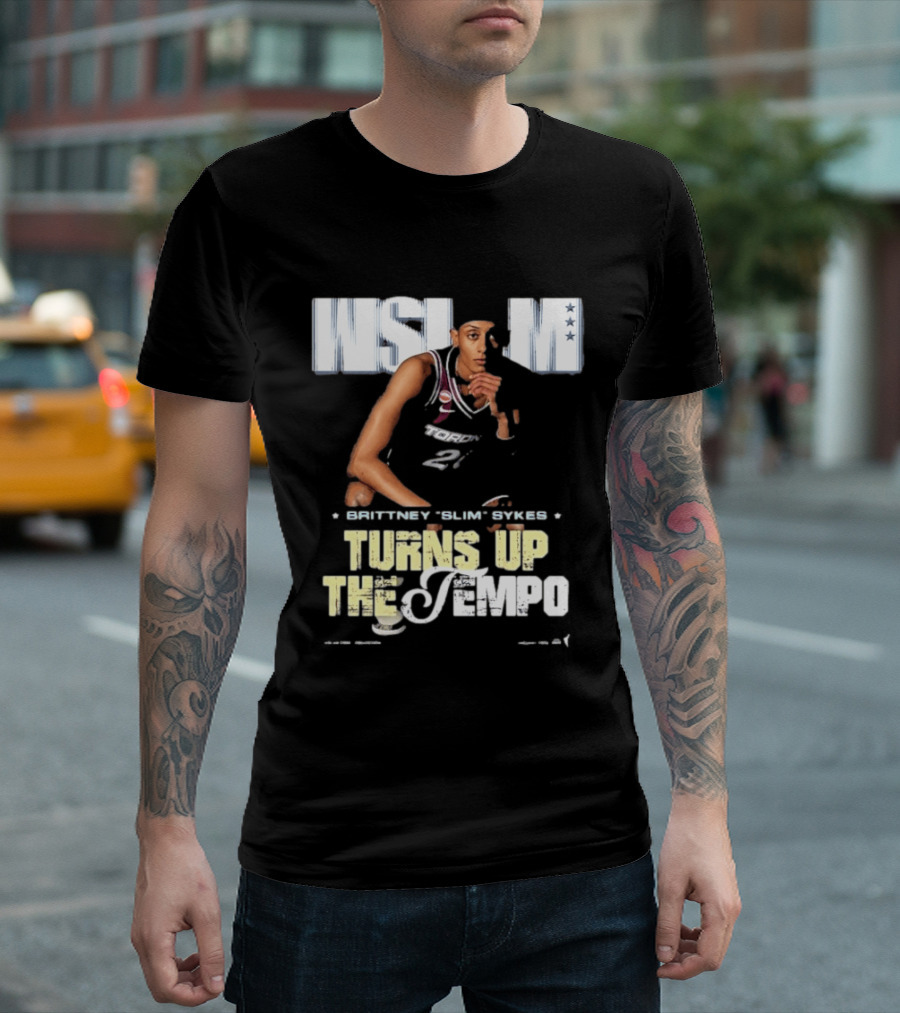 Slam 262 Brittney Slim Sykes Turns Up The Tempo T-Shirt