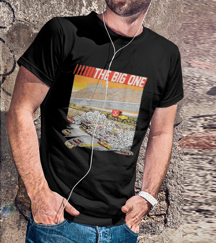 The Big One Old Brook NASCAR Racing Scene T-Shirt