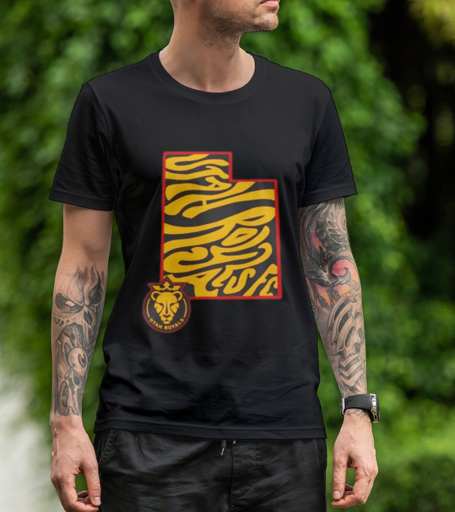 Utah Royals FC Groovy State Lion T-Shirt