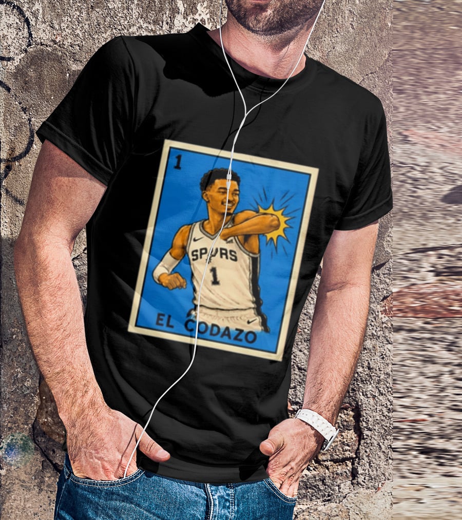 Victor Wembanyama El Codazo San Antonio Spurs NBA 2026 T-Shirt