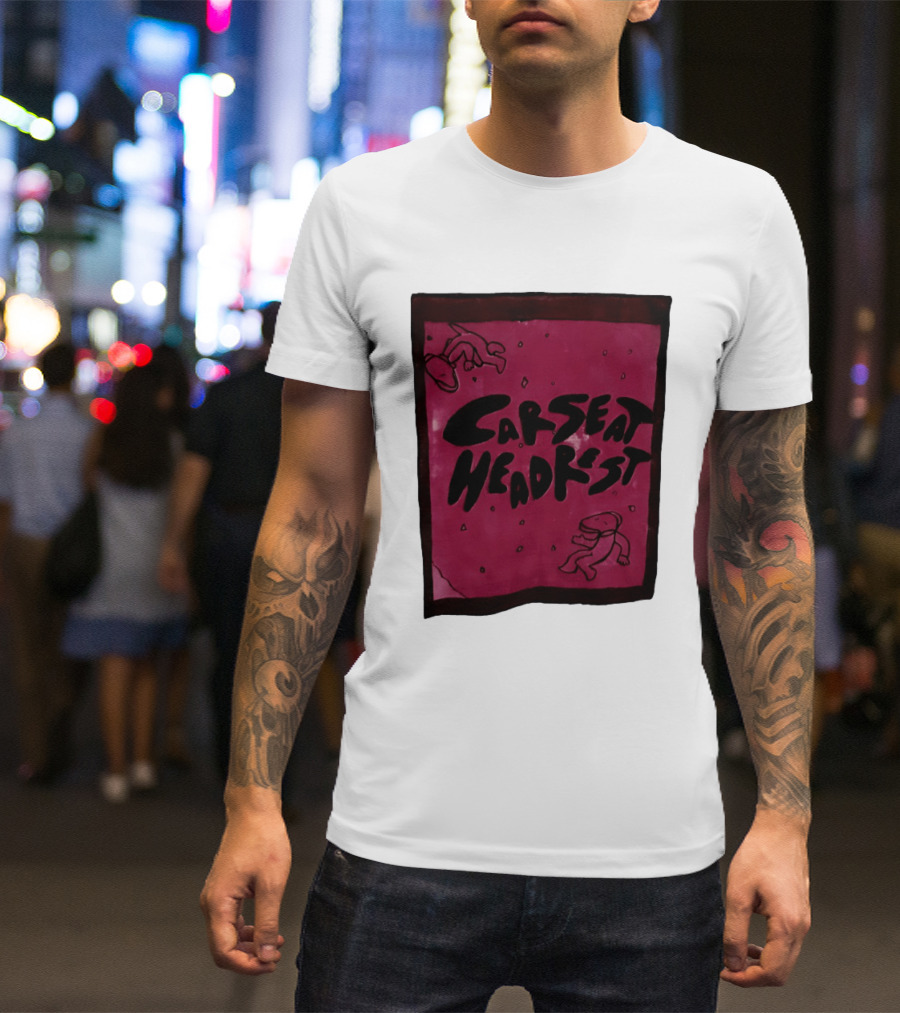 Car Seat Headrest Pink Alien T-Shirt