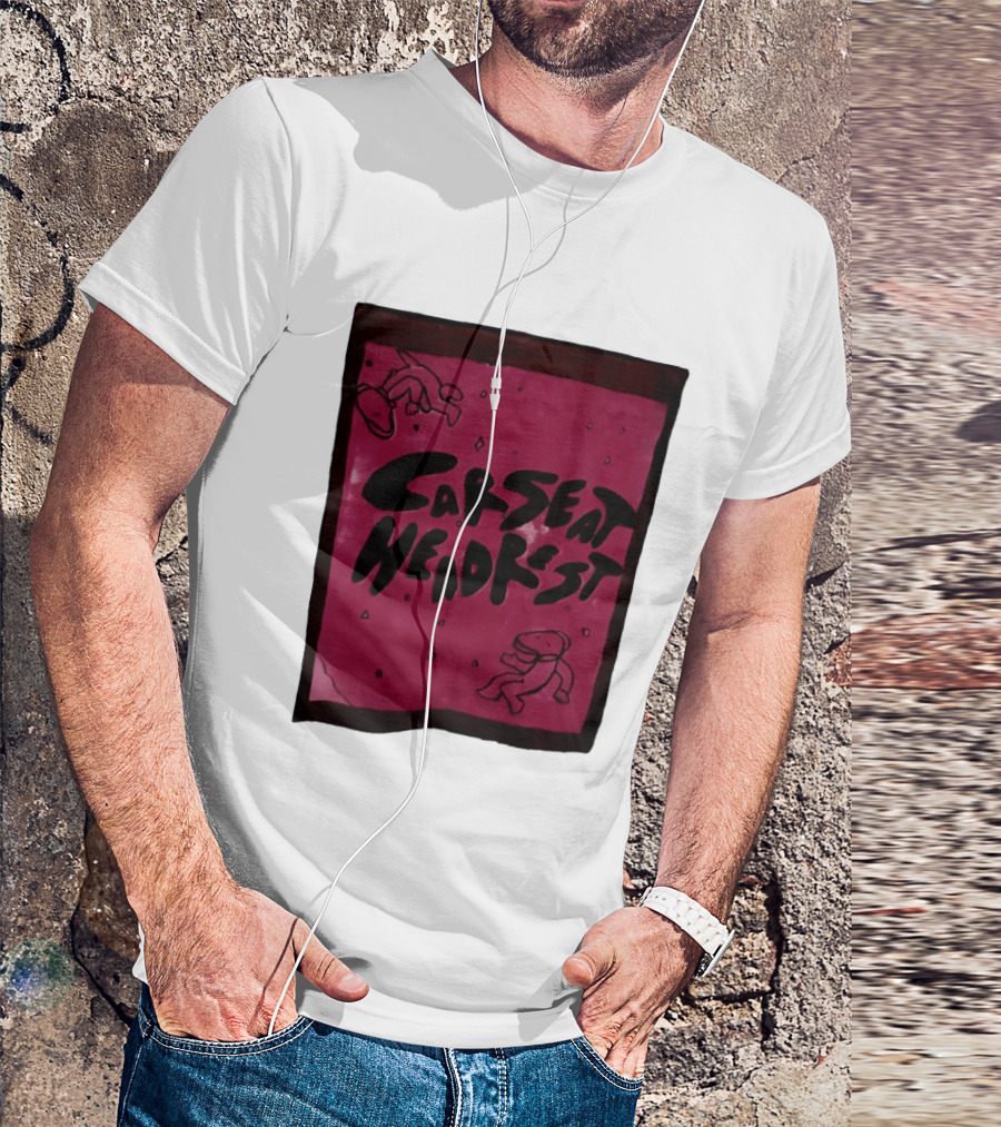Car Seat Headrest Pink Alien T-Shirt