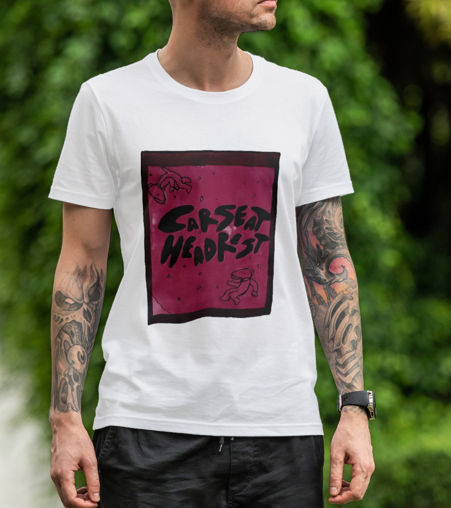 Car Seat Headrest Pink Alien T-Shirt