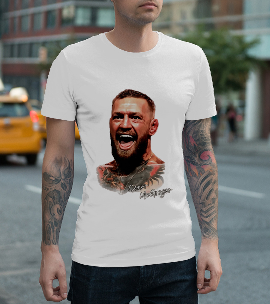 Conor McGregor UFC 2026 Big Head Return T-Shirt