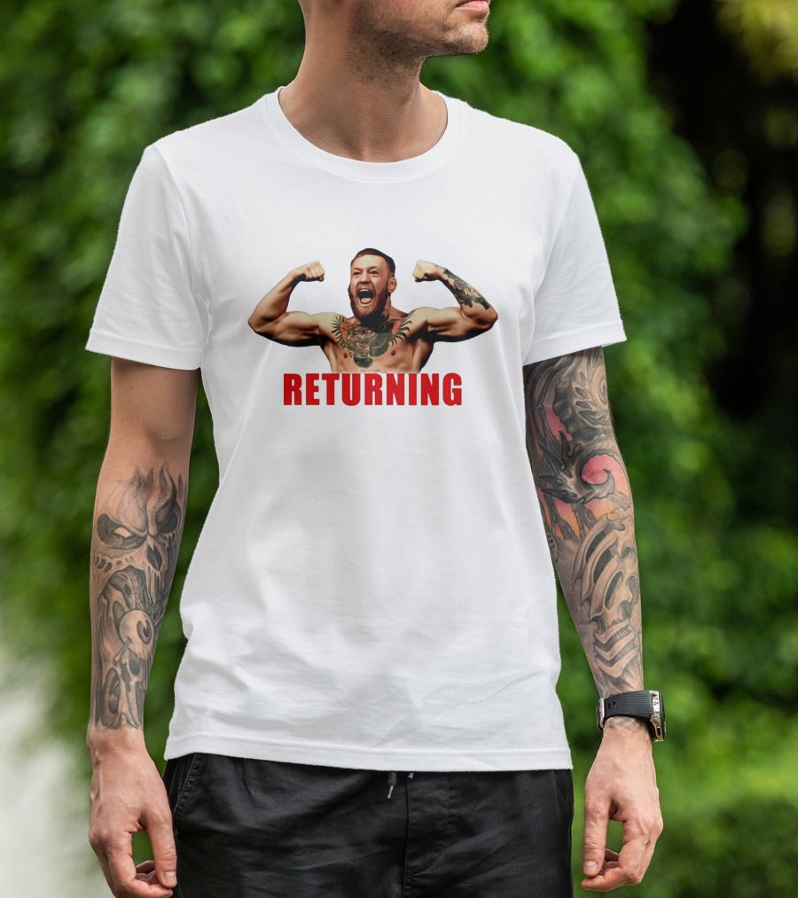 Returning Conor McGregor 2026 UFC Champion T-Shirt