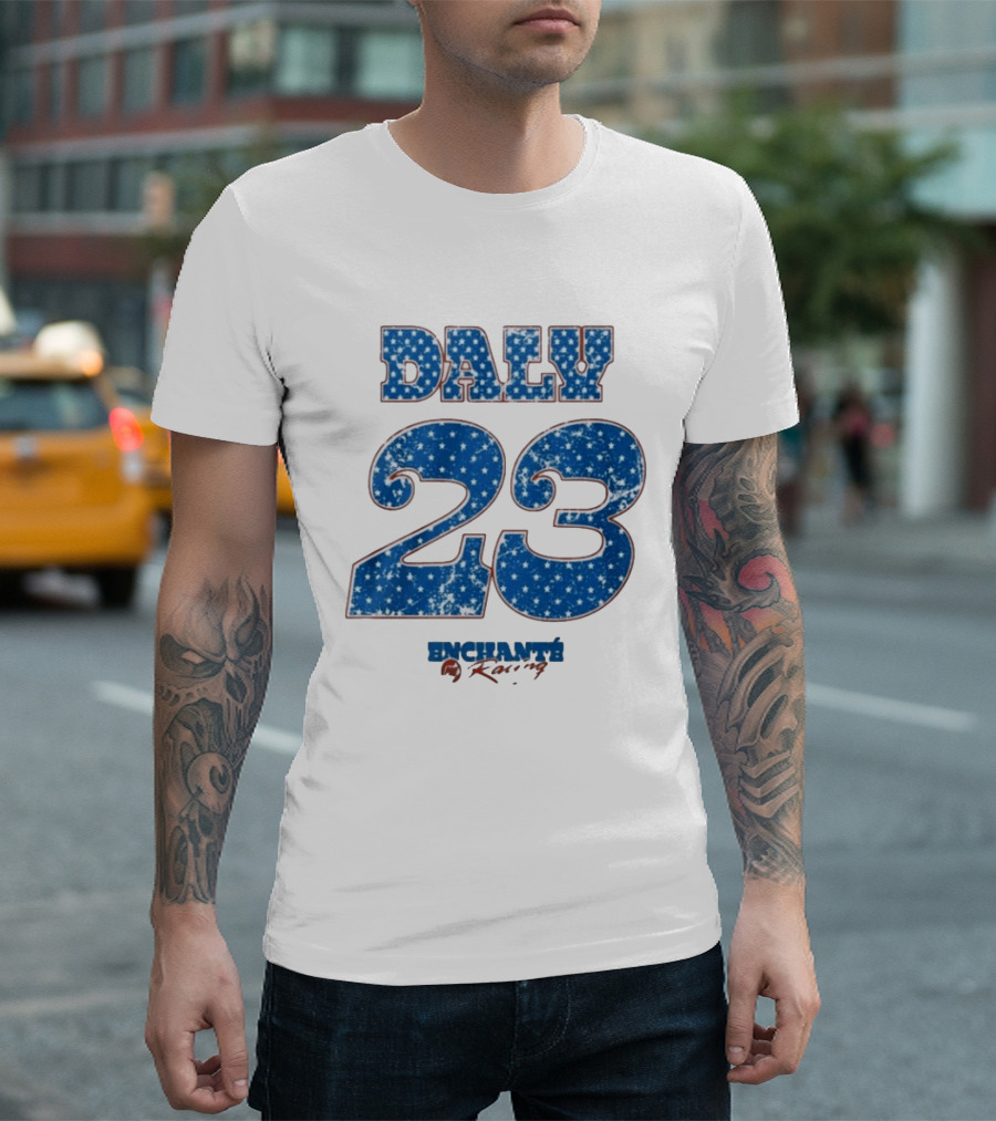 DALY 23 Enchante Racing Stars T-Shirt