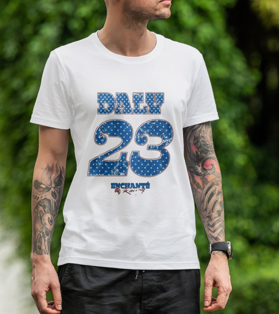 DALY 23 Enchante Racing Stars T-Shirt