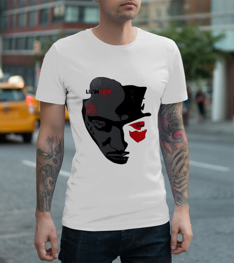 Lil Wayne I Am Music Sorry 4 The Wait Face T-Shirt