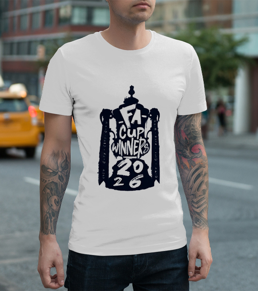 Manchester City FA Cup Winner 2026 T-Shirt
