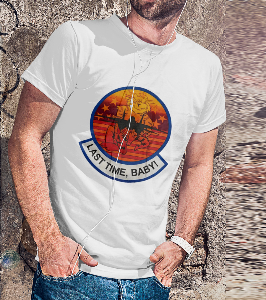 Tiger Last Time Baby Sunset Stars T-Shirt