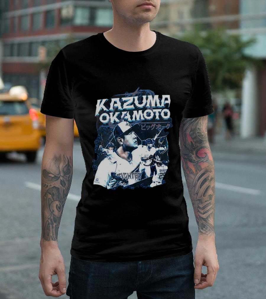 Kazuma Okamoto Fighters MLB Baseball Toronto Blue Jays 2026 T-Shirt