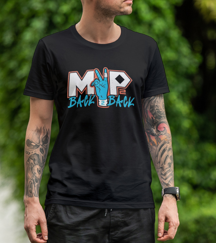 Oklahoma City Thunder MVP Back 2 Back 2026 T-Shirt