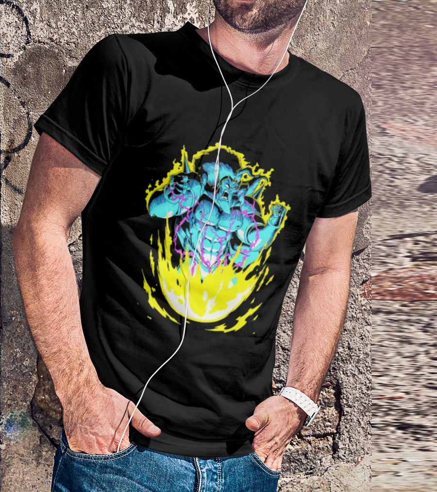 Starbarians Killgar Killgarian Rage Burst With Electric Energy T-Shirt