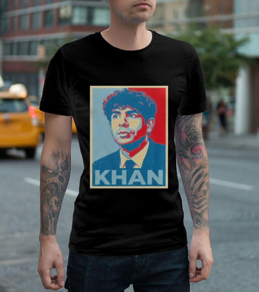 Tony Khan Hope Style Portrait KHAN T-Shirt