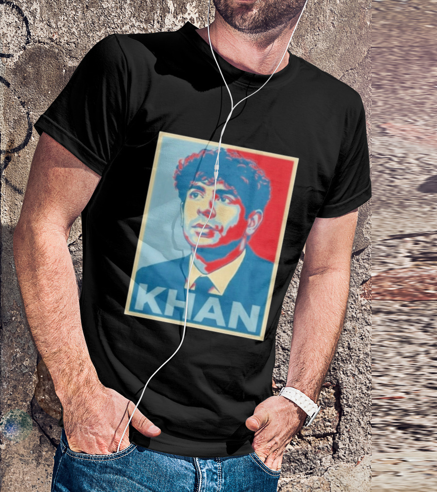 Tony Khan Hope Style Portrait KHAN T-Shirt