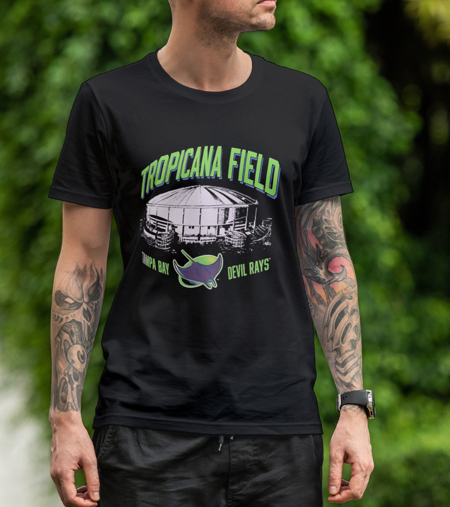 Tropicana Field Tampa Bay Devil Rays Stadium T-Shirt