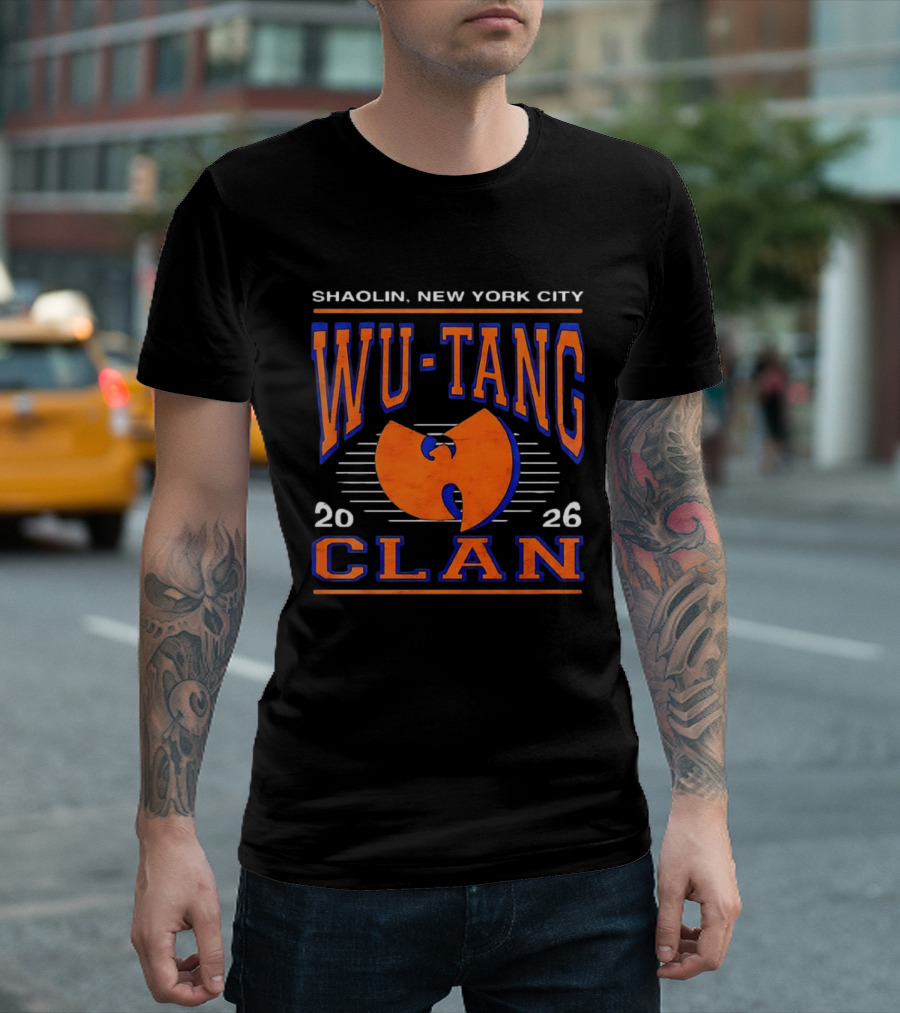 Shaolin New York City Wu Tang Clan 2026 T-Shirt