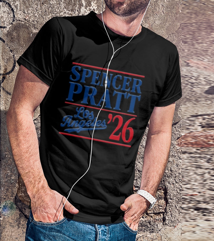 Spencer Pratt Los Angeles 2026 Mayor Election Campaign T-Shirt