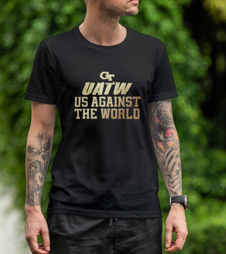 Georgia Tech UATW Us Against The World Yellow Jackets Spring 26 Game T-Shirt
