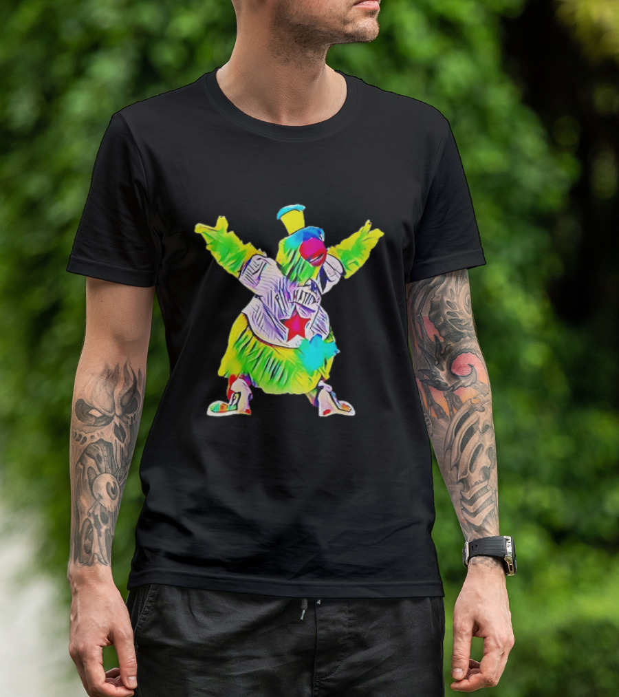 Philly Phillie Phanatic Baseball Mascot Celebration T-Shirt
