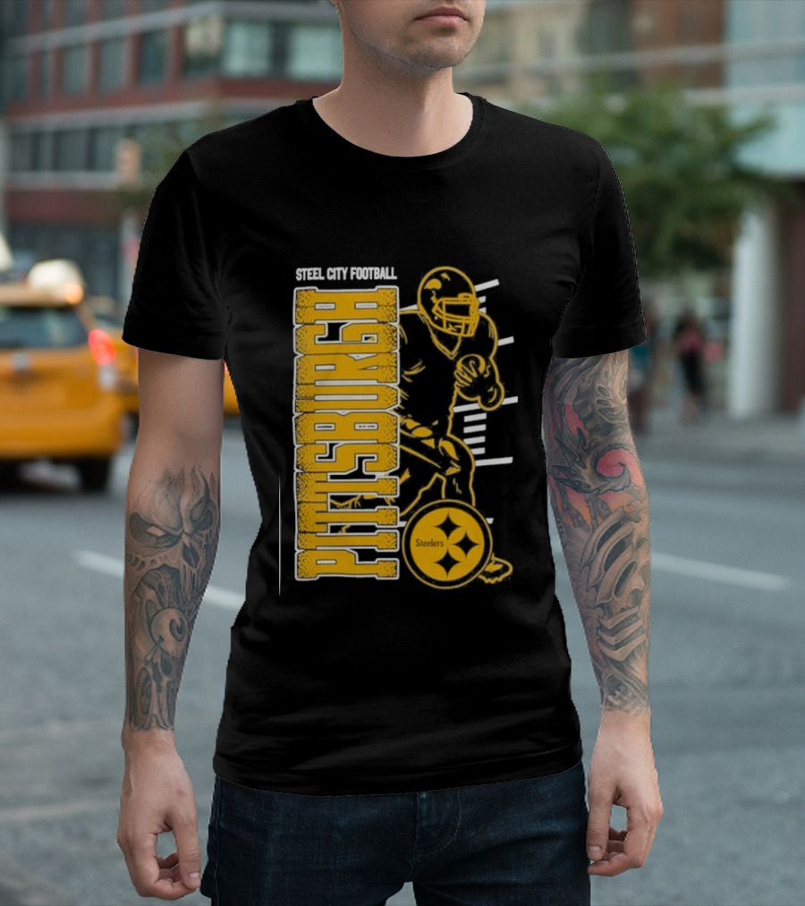 Steel City Football Pittsburgh Steelers Train T-Shirt
