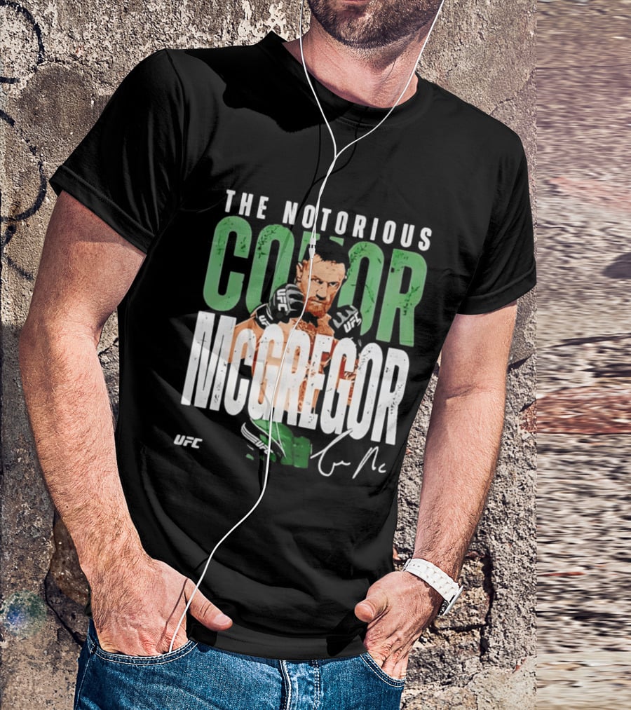 The Notorious Conor McGregor UFC Fighter Signature T-Shirt