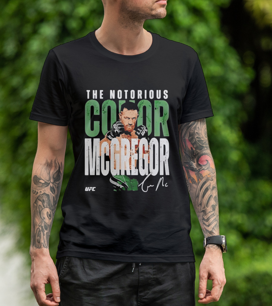 The Notorious Conor McGregor UFC Fighter Signature T-Shirt