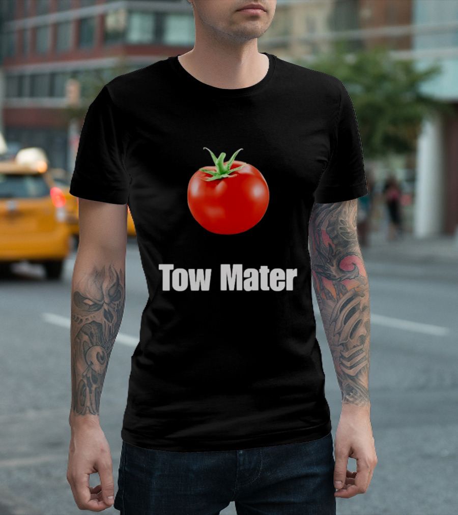 Tow Mater Tomato Icon Play On Words T-Shirt