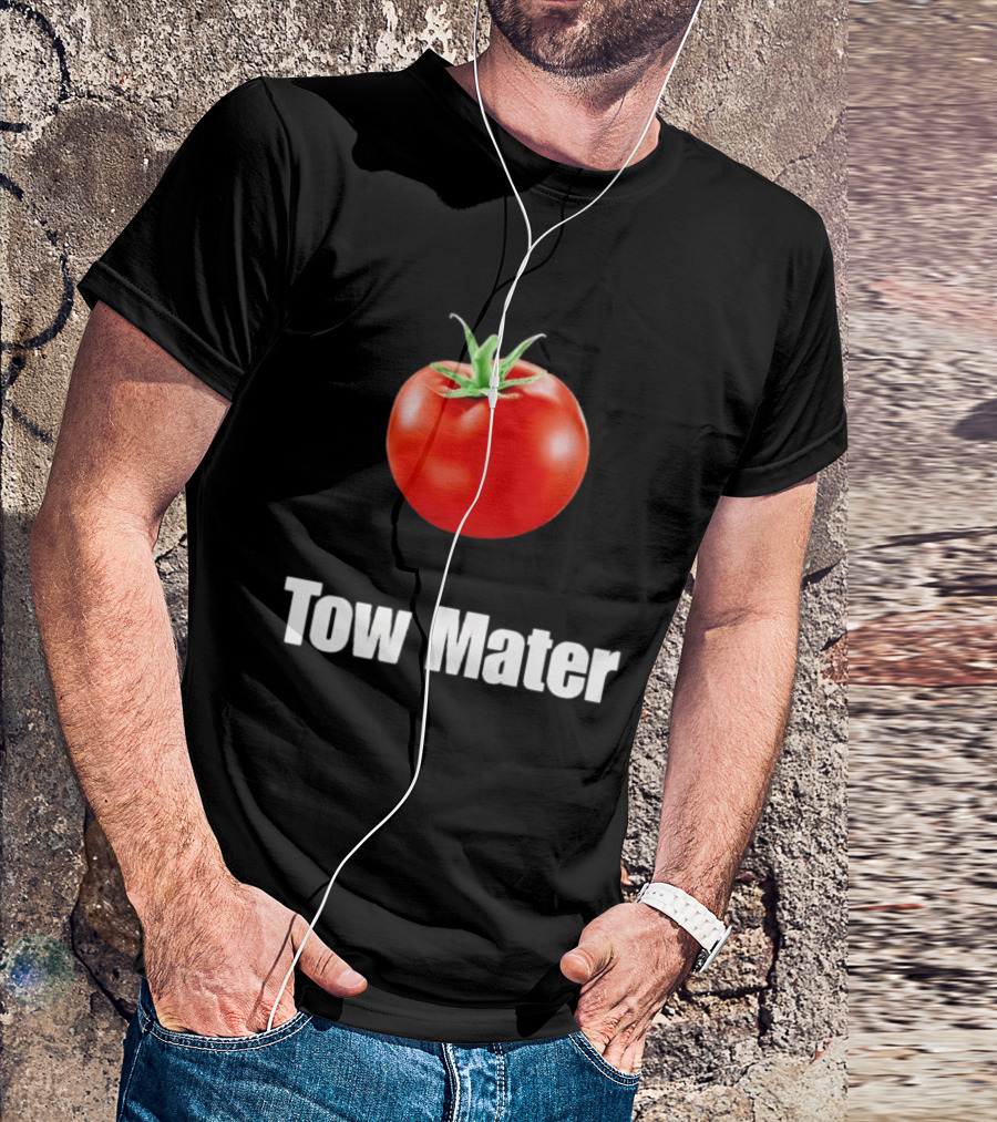 Tow Mater Tomato Icon Play On Words T-Shirt