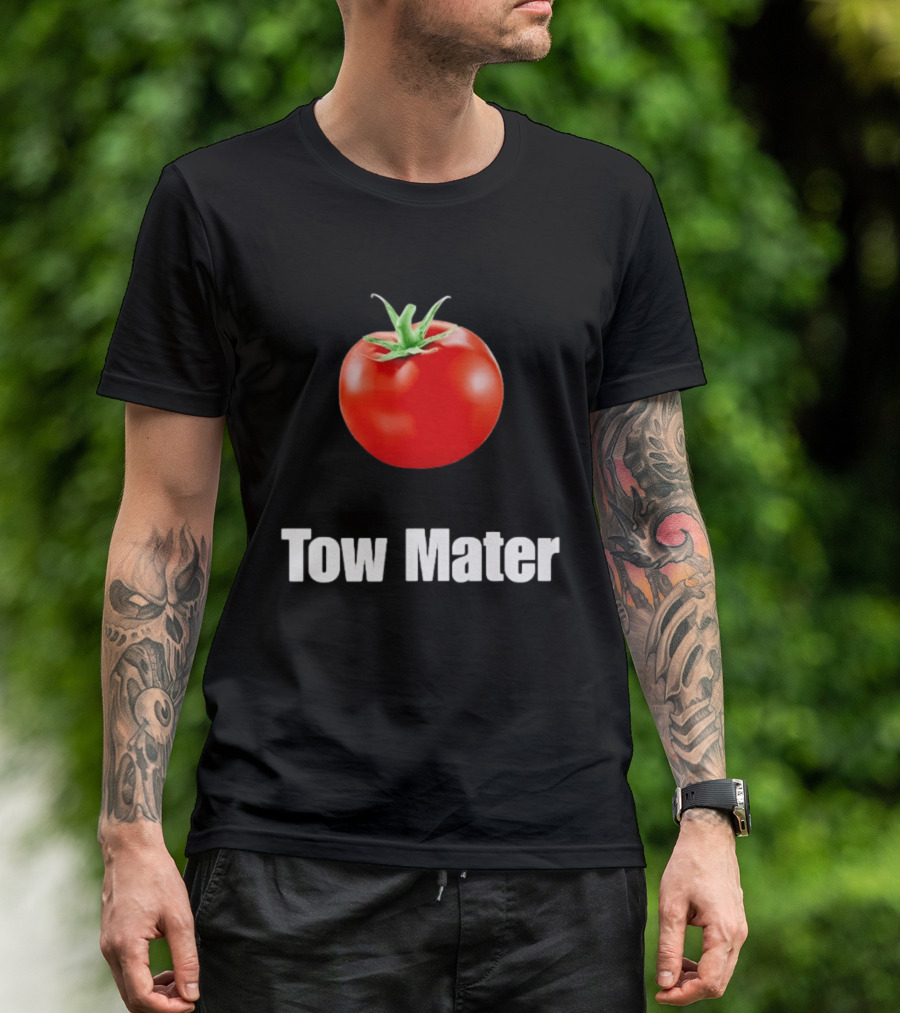 Tow Mater Tomato Icon Play On Words T-Shirt