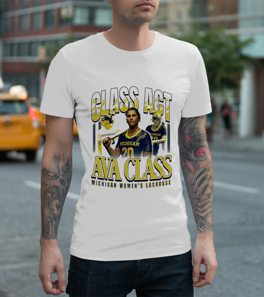 Class Act Michigan Women's Lacrosse Ava Class T-Shirt