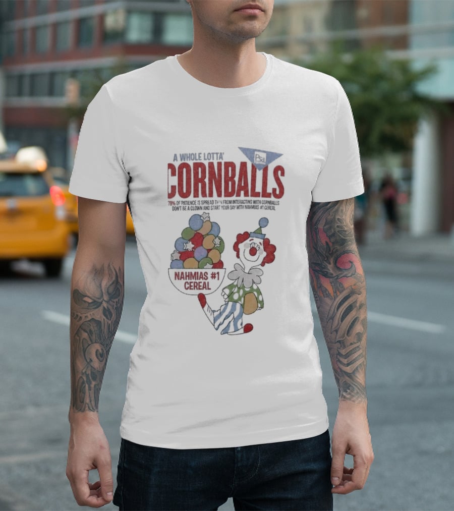 BTS World Tour Arirang J Hope Nahmias Cornballs Clown A Whole Lotta Officially Certified Cornball T-Shirt