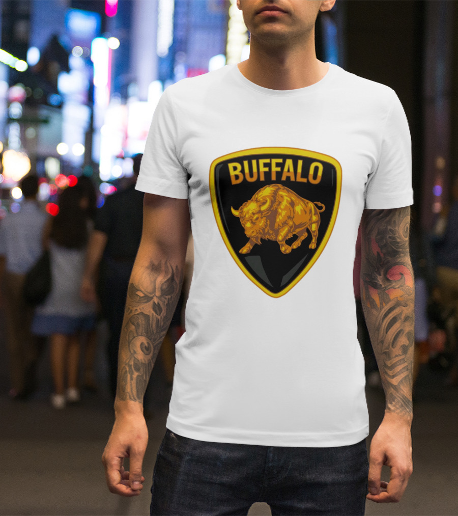 Buffalo Bison Emblem Buffalorghini T-Shirt
