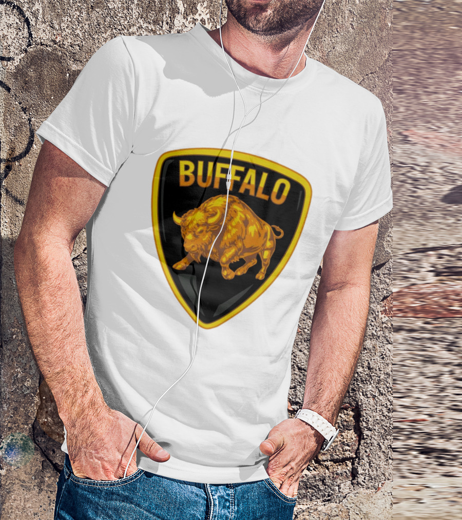 Buffalo Bison Emblem Buffalorghini T-Shirt