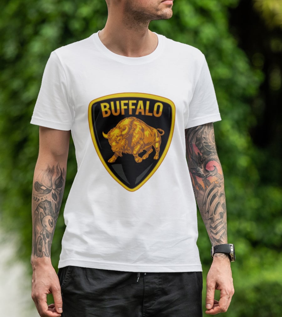 Buffalo Bison Emblem Buffalorghini T-Shirt