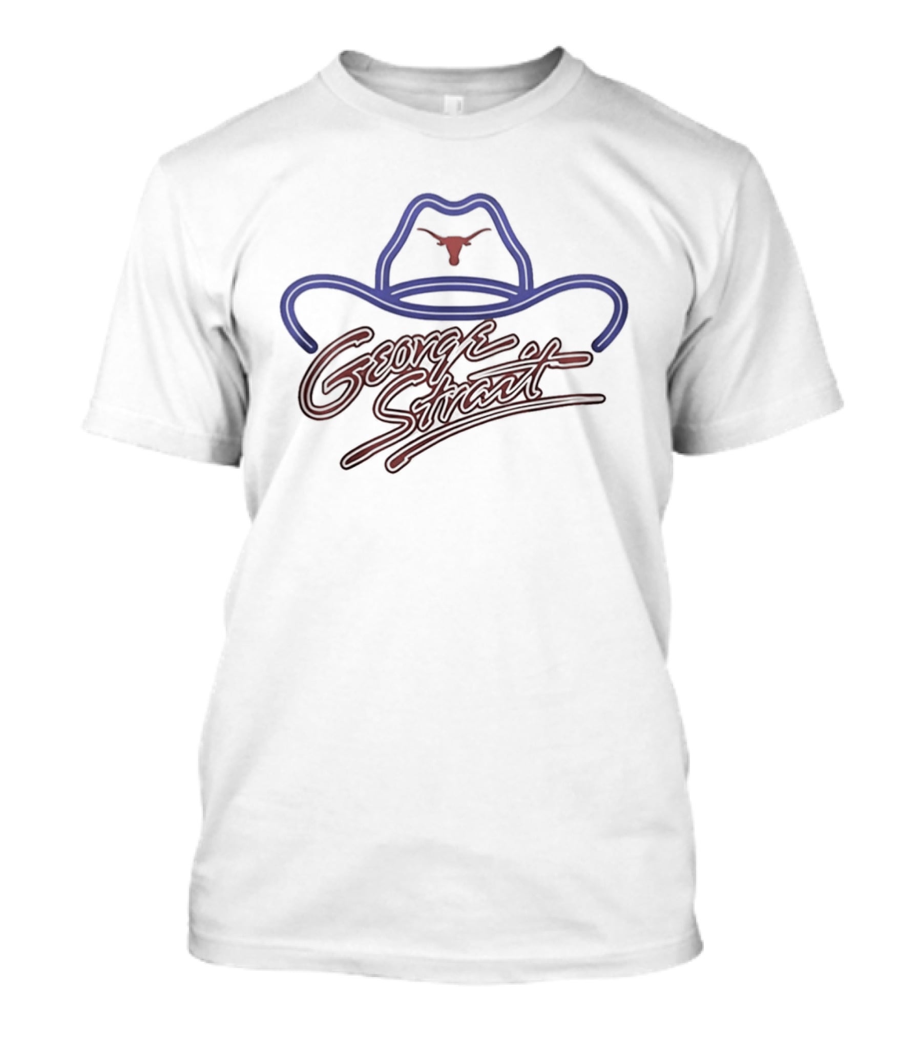 George Strait Texas Longhorns Moody Center 2026 Concert T-Shirt