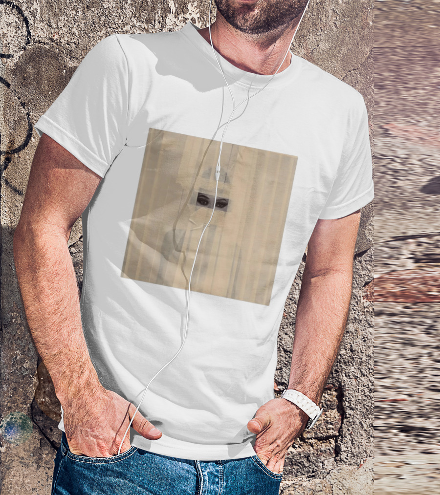 Habibti Drake 2026 Album Cover Mysterious Eyes Behind Curtains T-Shirt