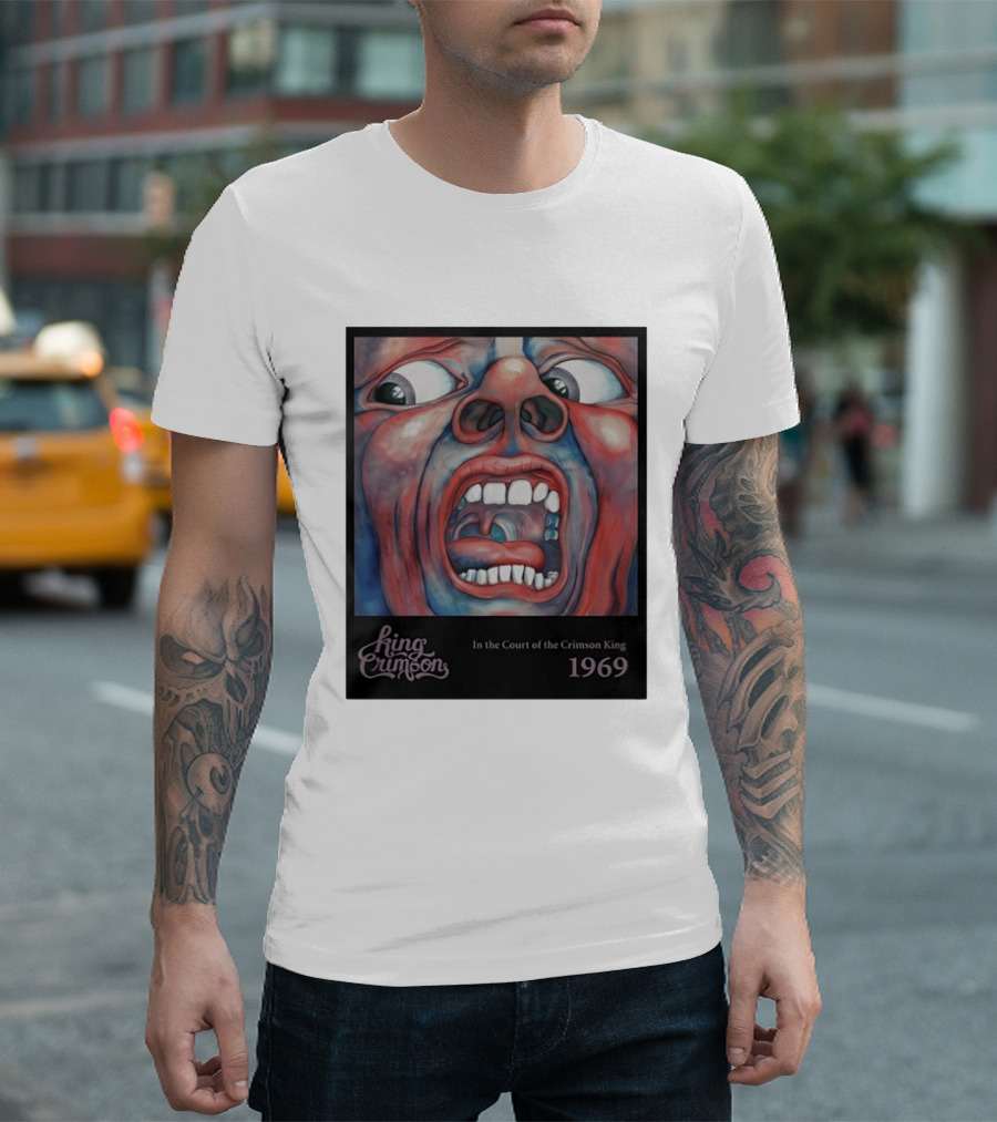 King Crimson In The Court Of The Crimson King 1969 T-Shirt