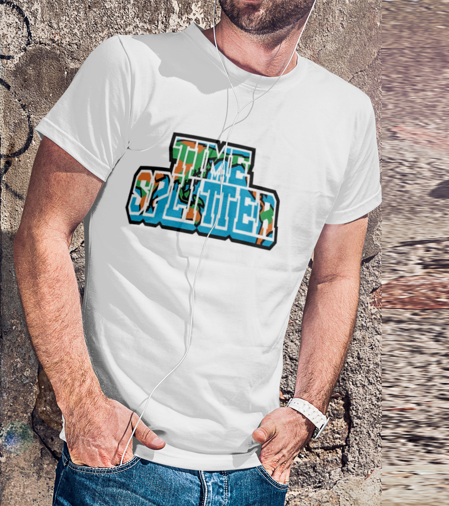 Kushida The Real IC Grappler Time Splitter World Map T-Shirt