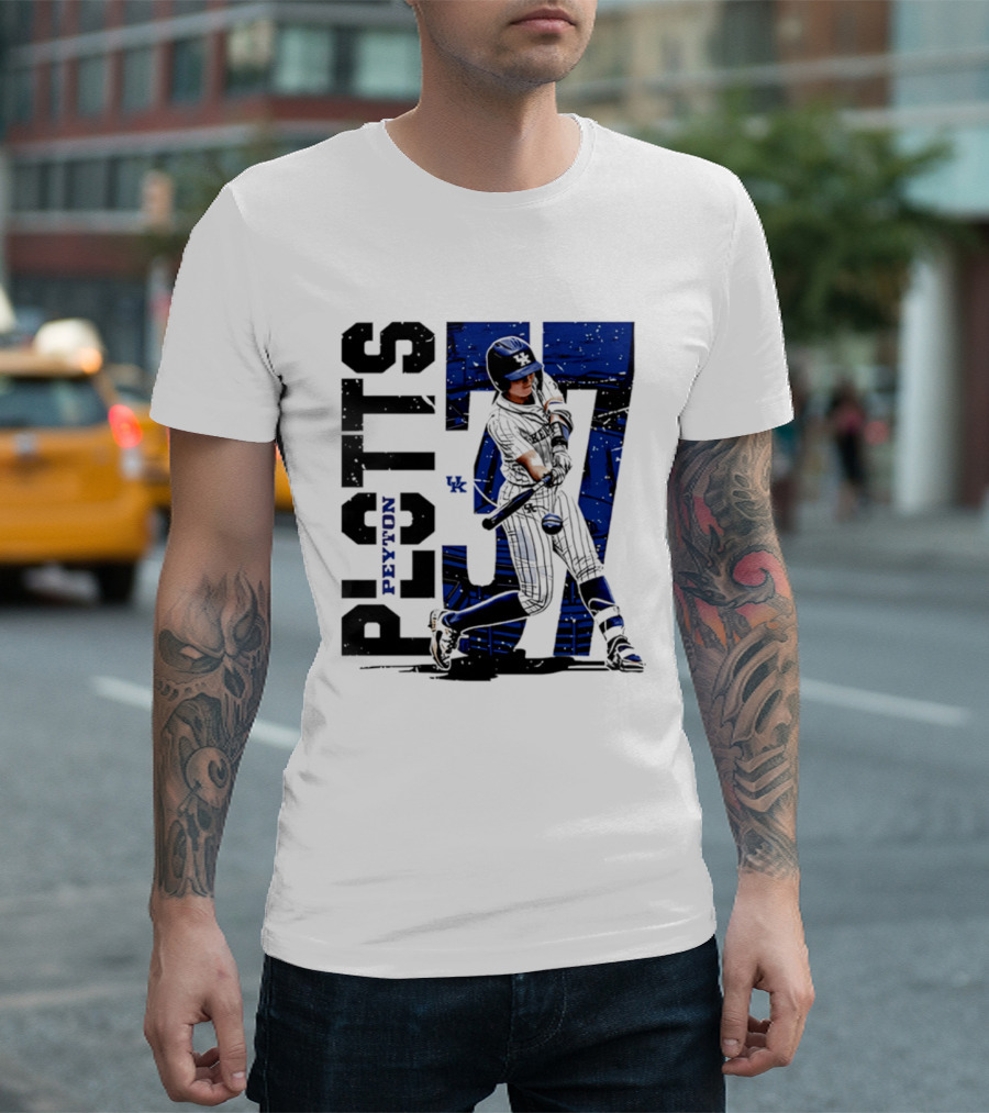 Peyton Plotts Kentucky 37 Softball NCAA UK T-Shirt