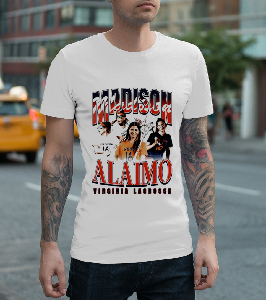 Madison Alaimo Virginia Lacrosse Highlight Player 14 T-Shirt