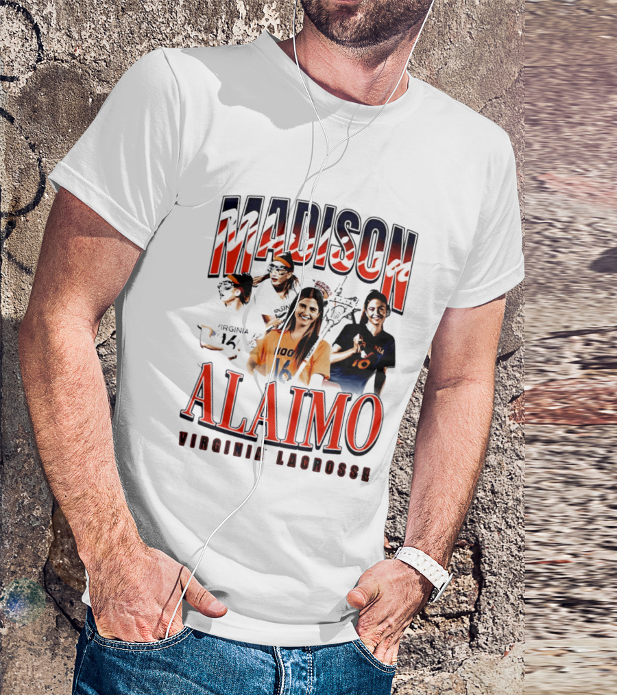 Madison Alaimo Virginia Lacrosse Highlight Player 14 T-Shirt