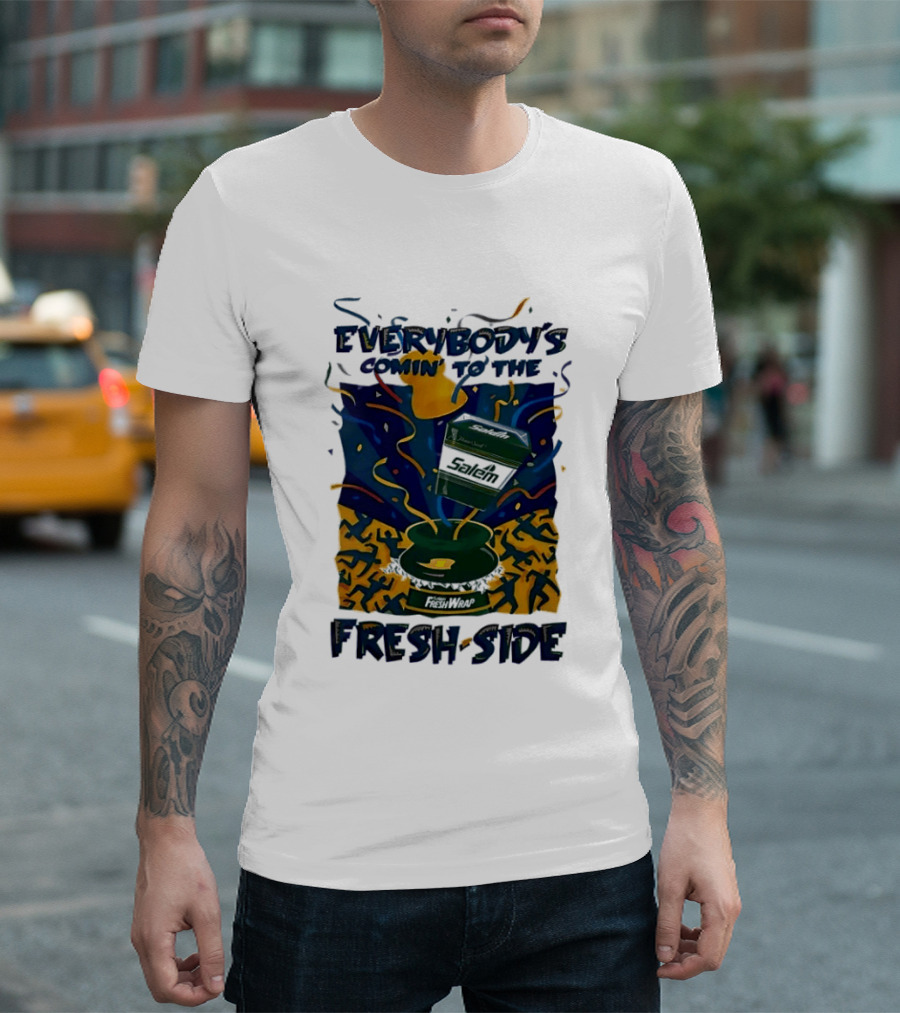 Everybody's Comin' To The Fresh Side Salem Cigarettes T-Shirt
