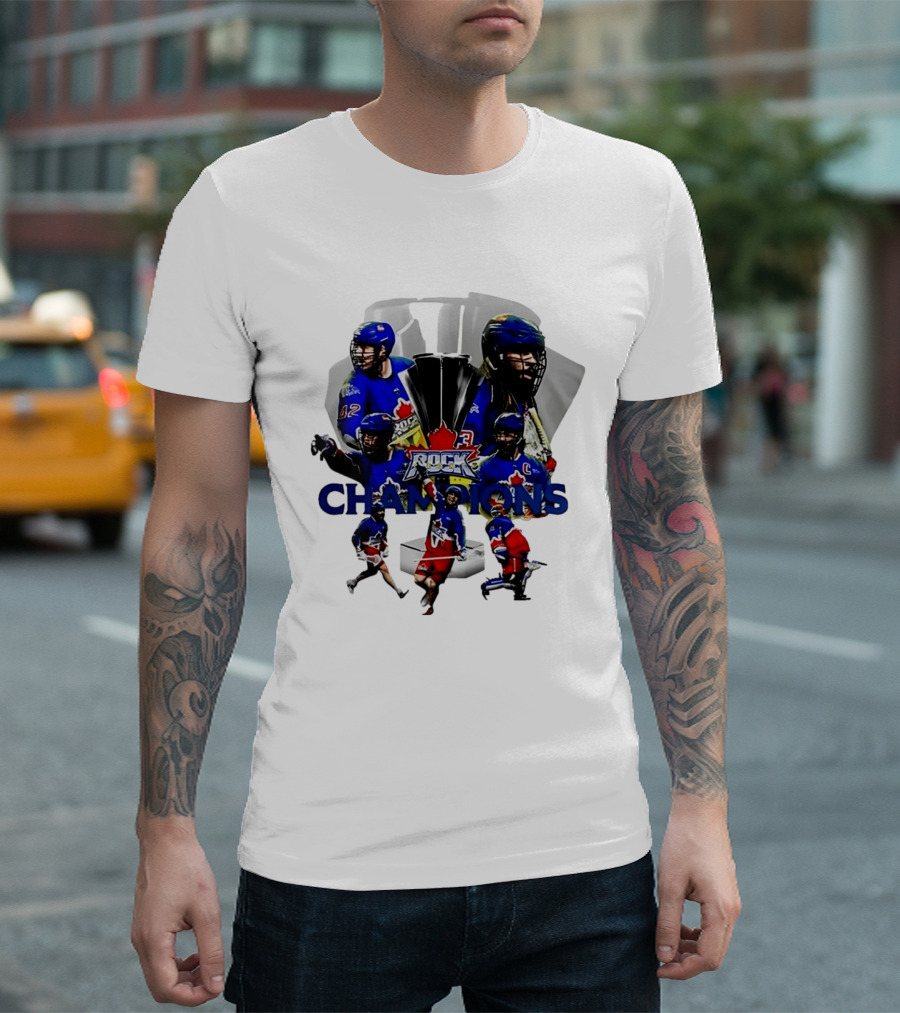 Toronto Rock Lacrosse Champions 2026 National League Victory T-Shirt