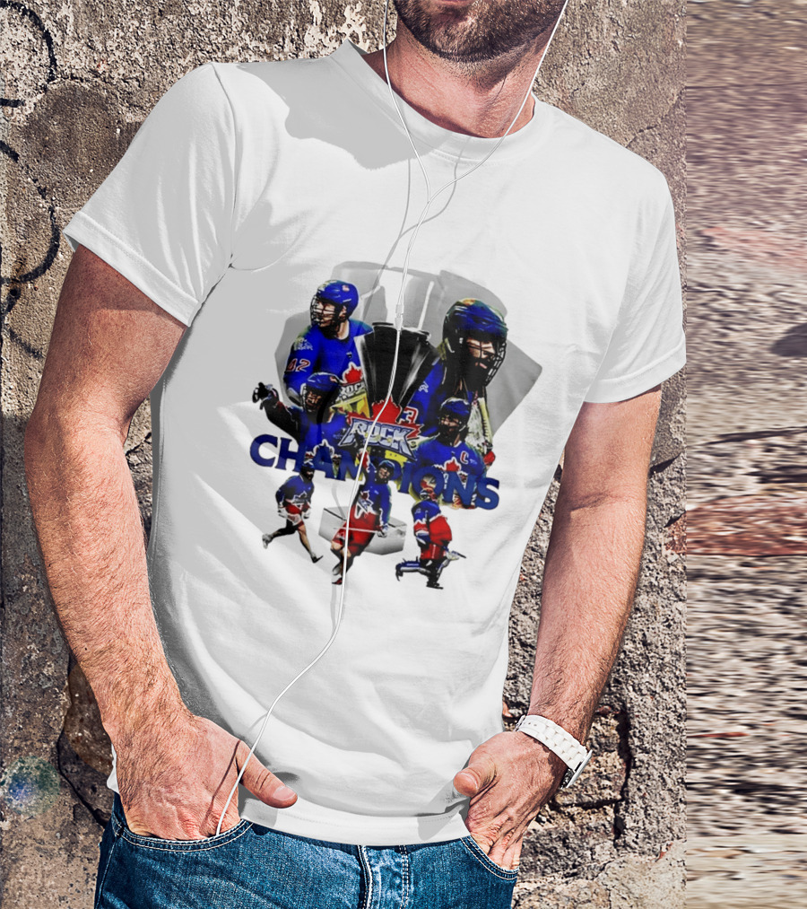Toronto Rock Lacrosse Champions 2026 National League Victory T-Shirt
