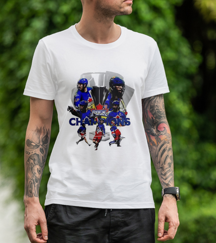 Toronto Rock Lacrosse Champions 2026 National League Victory T-Shirt